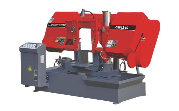 石碣镇GW4240双柱卧式带锯床