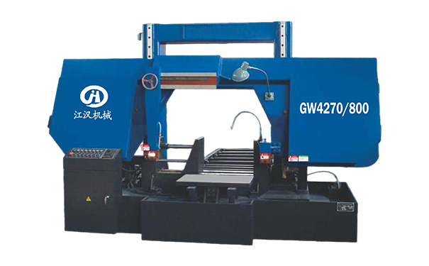 石碣镇GW4270/800双柱龙门卧式带锯床